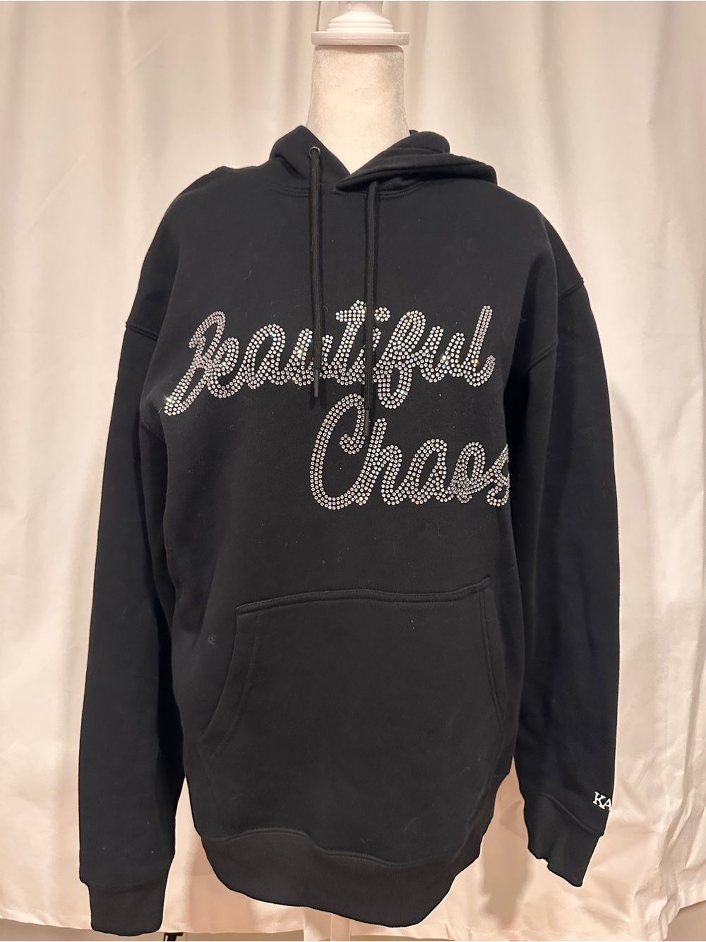 KATSEYE 'Beautiful Chaos' Crystal Logo Hoodie